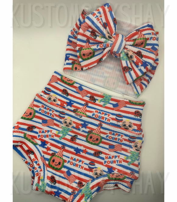 Fourth of July Bummies, Patriotic Bloomers, Baby Bummies, Diaper Cover, Red White Blue Diaper Cover, Baby Shorts, Bloomers, Patriotic Shorts
