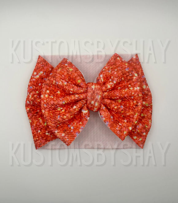 Red Glitter Stretchy Head Wrap, Bright Red Headwrap, Baby Headband, Red Bow Headband, Red Bow, Piggie Set, Clip Bow, Glitter Red Bow