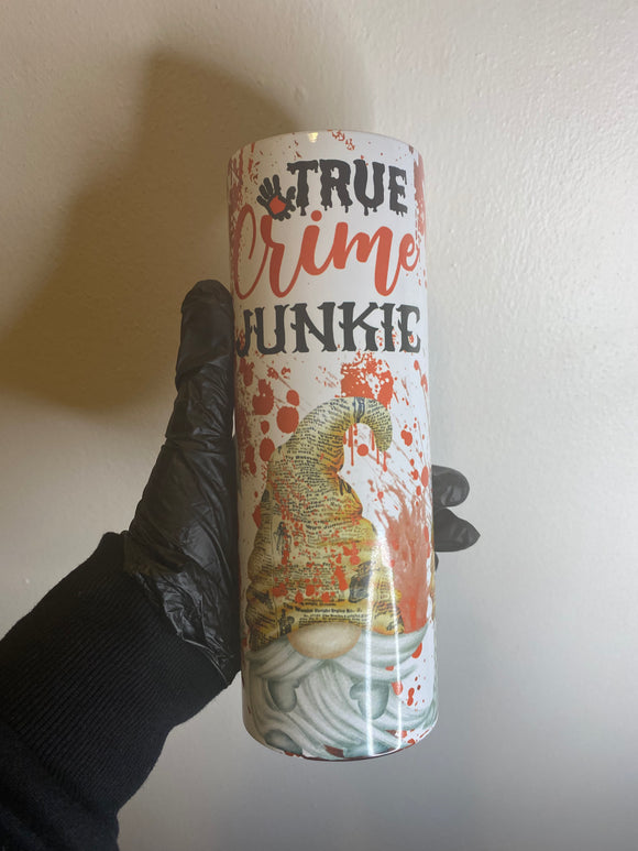 Gnome Tru Crime Junkie